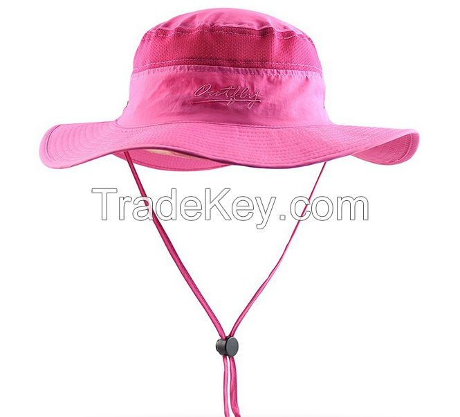 Wholesale Leisure Custom Bucket Hat with Printed Logo