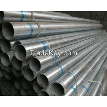 Galvanized steel pipes