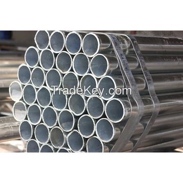 Galvanized steel pipes