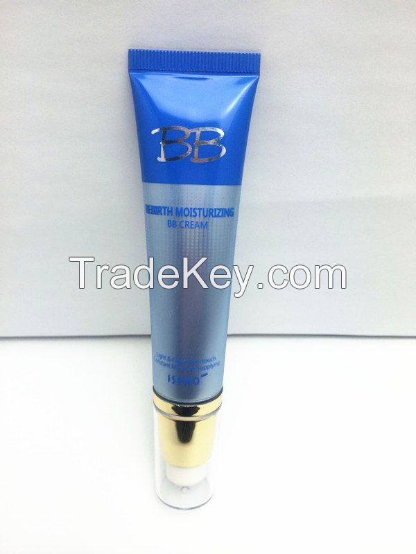 35g BB Cream packaging tube with pump cap