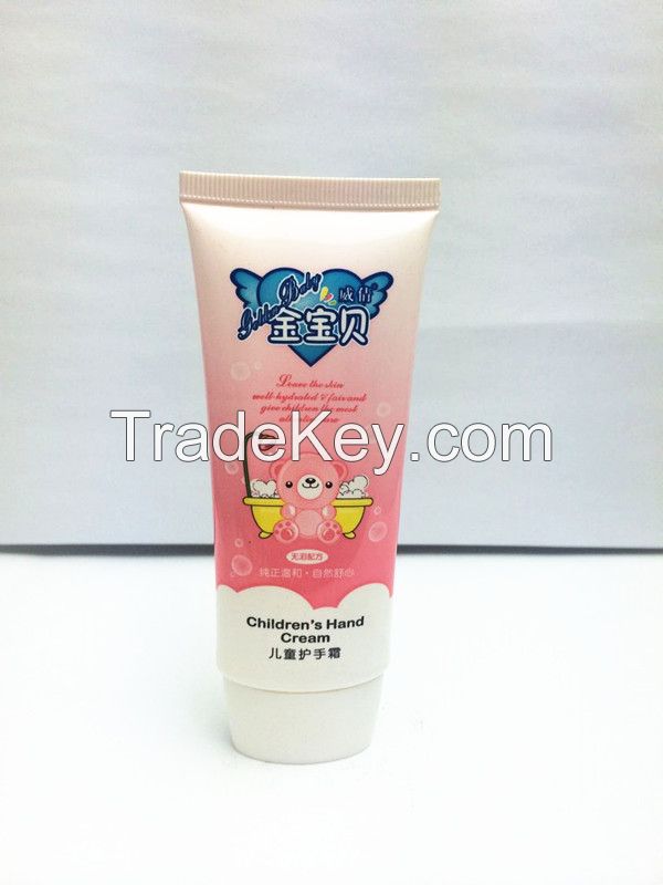 Children's hand cream packaging tube