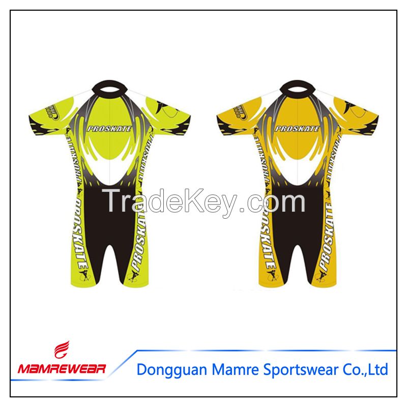High quality custom cycling skinsuit with sublimation latest design cycling sportswear