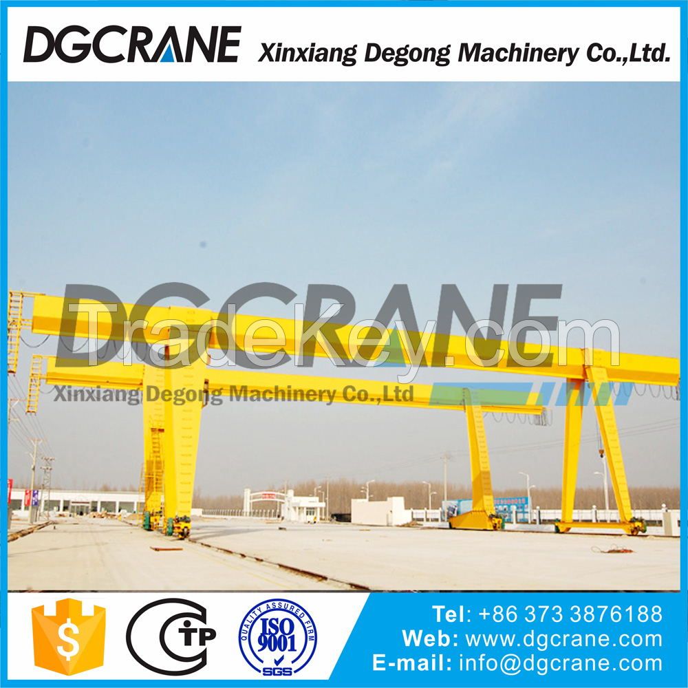 Workshop used high quality 10 ton 20 ton 25 ton engineering design gantry crane  