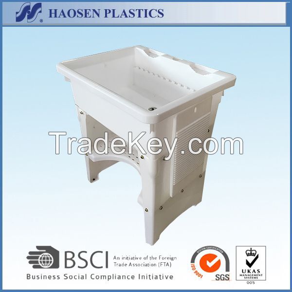 white plastic washing sink basin