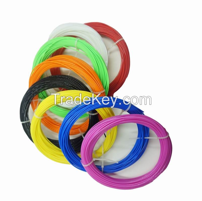  3D Pen Filament Refills 8 Color Pack, 50g/color 1.75mm PLA filament