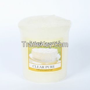 Votive Candle with multiple flavors and colors and sizes