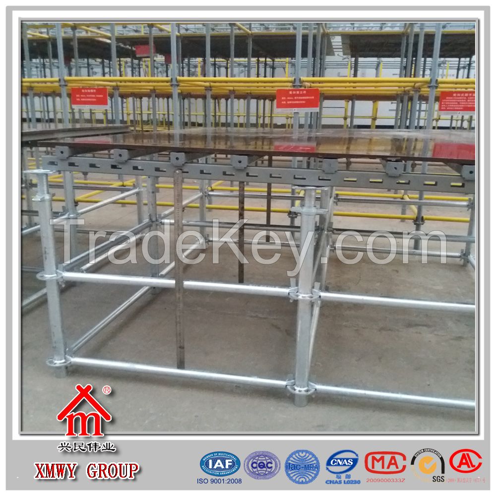 Steel Scaffolding shoring system for construction