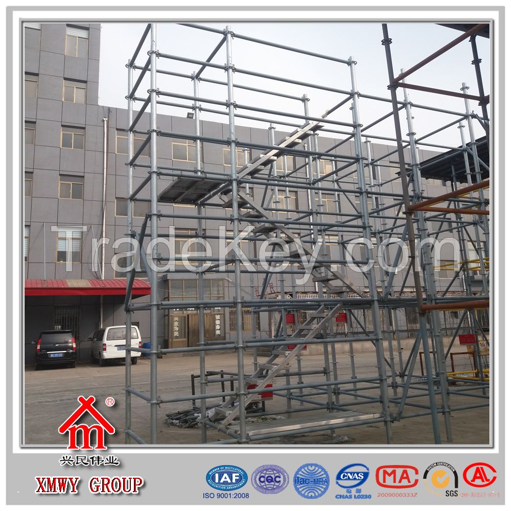 Steel Scaffolding shoring system for construction