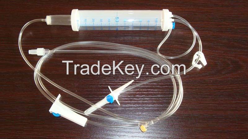 Disposable burette infusion set