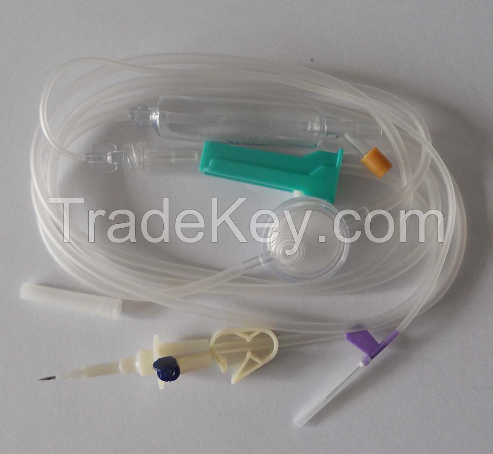 disposable medical precision filter infusion set