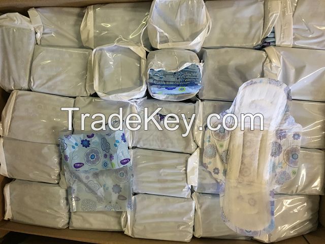 Sanitary napkins available in bulk