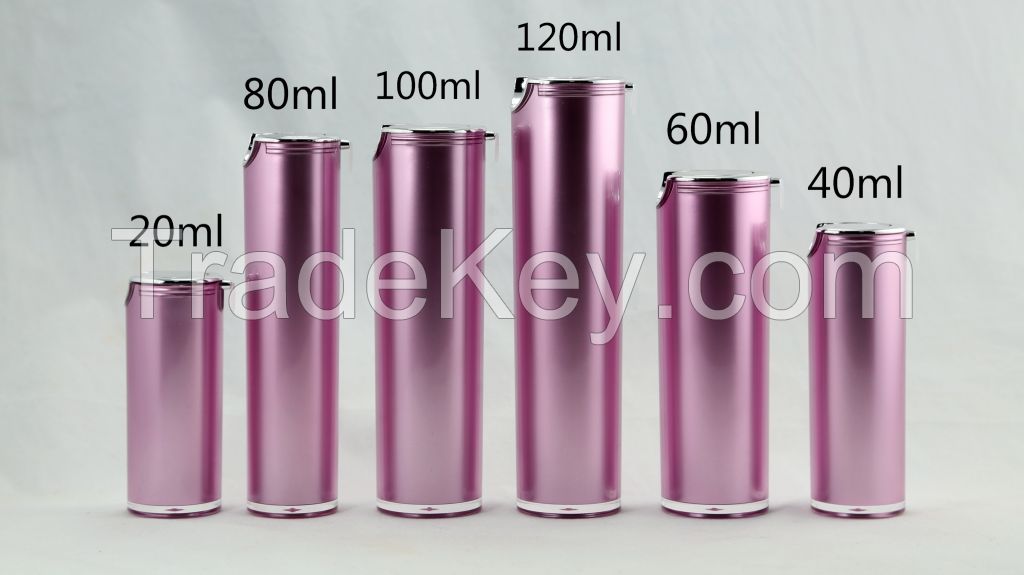  Cosmetic Bottles PP Acrylic  Plastic Lotion Bottles Cream Jars 20ml 40ml 60ml 80ml 100ml 120ml