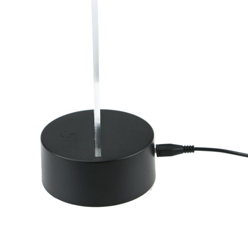 Dimmable Flashing 3D LED Base with IR Remote Control TDL-S