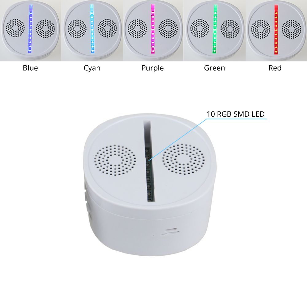 LED Base 5 RGB Lights with Bluetooth Speaker TDL-BS