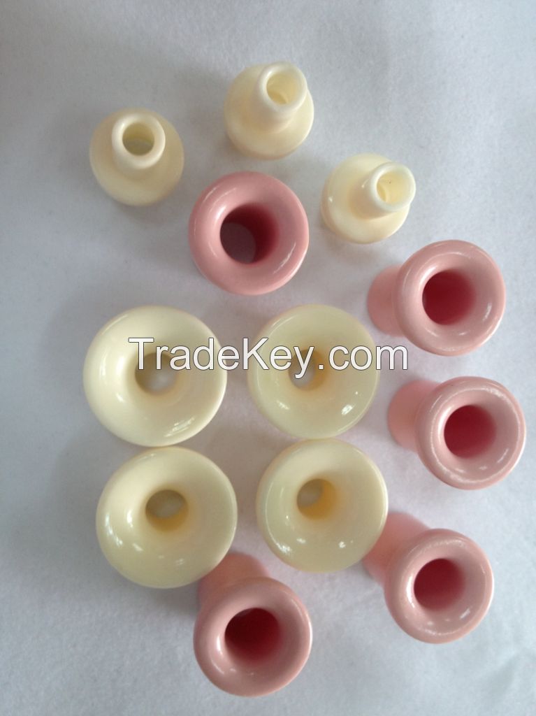 Highly Density Textile Alumina Ceramic Products Ceramic Eyelet Guide