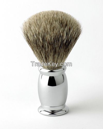 high quality silver tip shaving brush