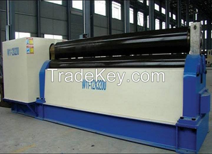 3rollers plate bending machine