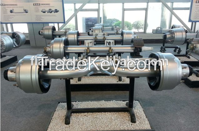 high quality Drop Center Axles of Semi-trailer Parts