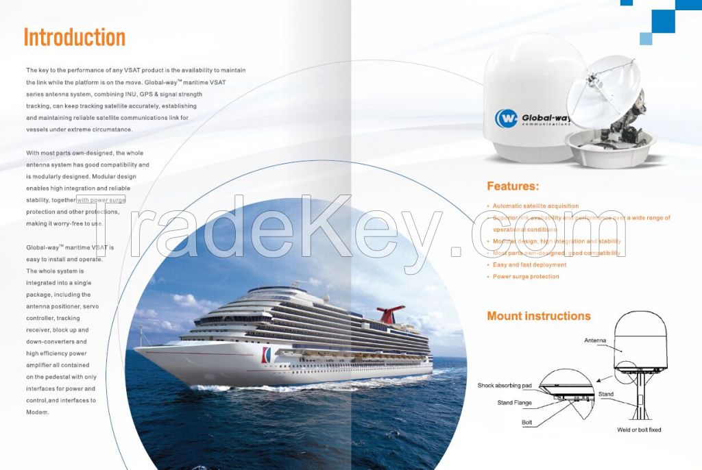 Maritime VSAT Antenna Systems