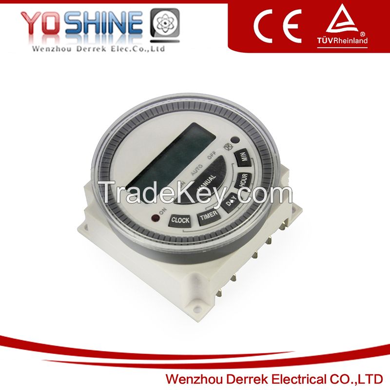 YX805 DC12V 24V weekly digital timer By Wenzhou Derrek Electric Co., Ltd,