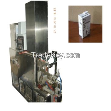 Aseptic Brick Carton Filling Machine