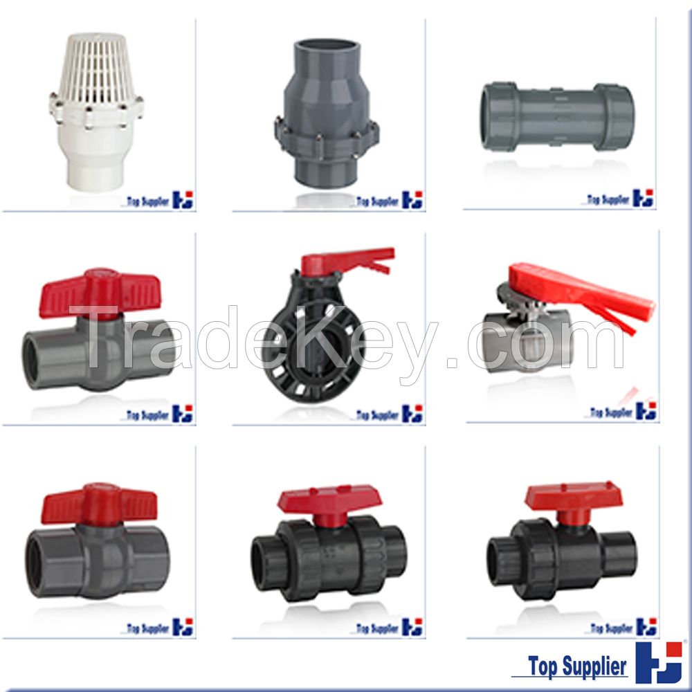 UPVC ASTM DIN ball valve