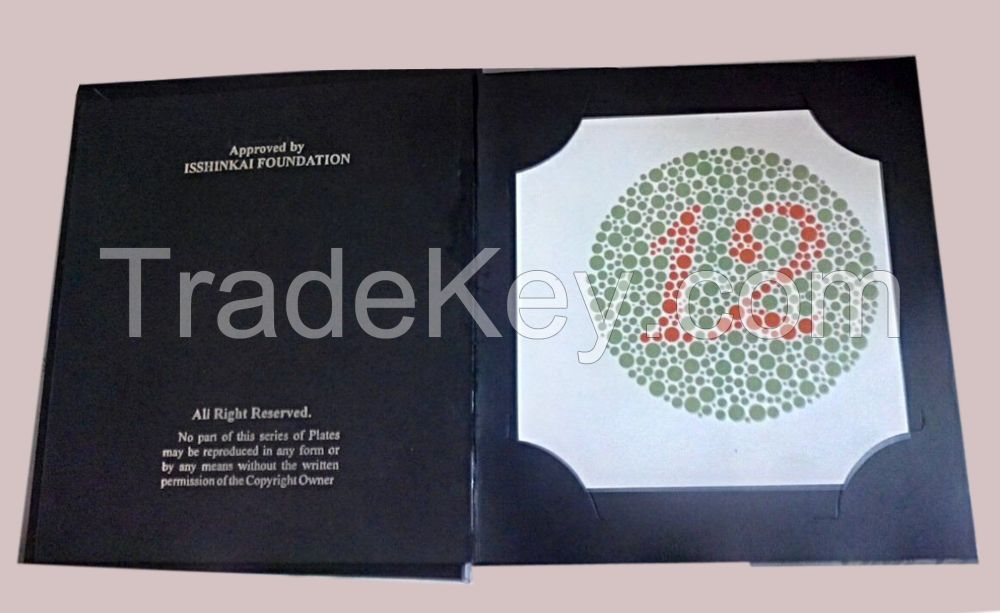 Brand New ISHIHARA 38 PLATE BOOK FOR COLOR DEFICIENCY TEST