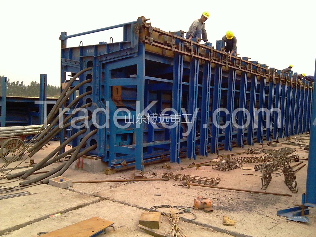 T-Beam girder moulds steel bridge formwork Box Girder for railway highway construction