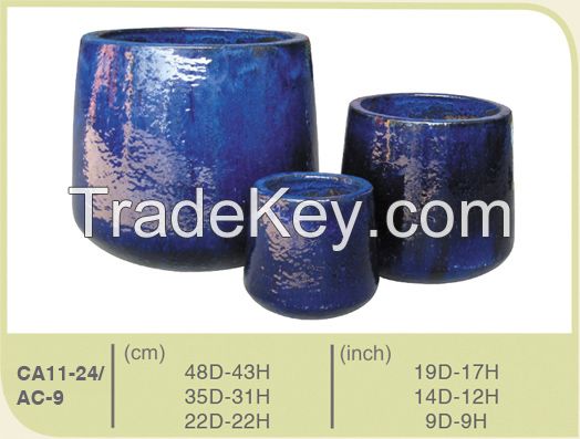 Vietnamese Glazed ceramic manufucturer pots