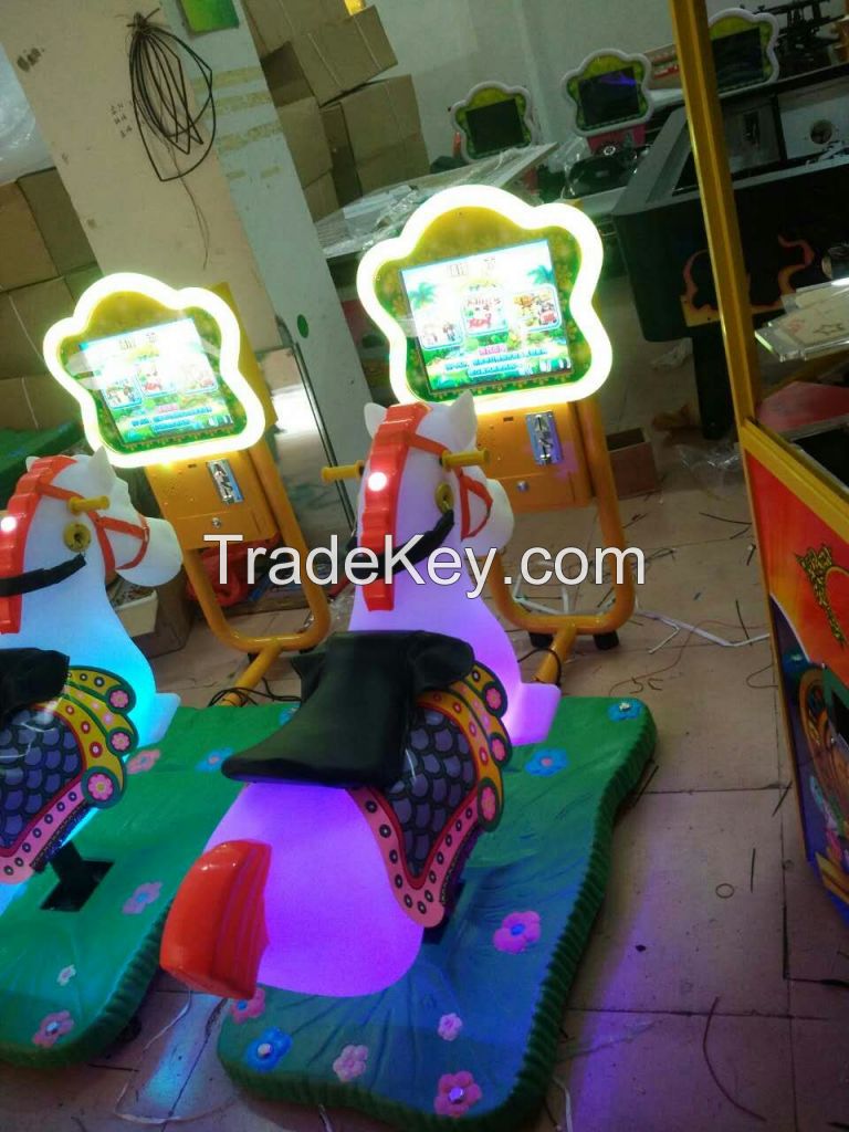 Amusement Equipment Coin Operated Horse ride arcade game machine