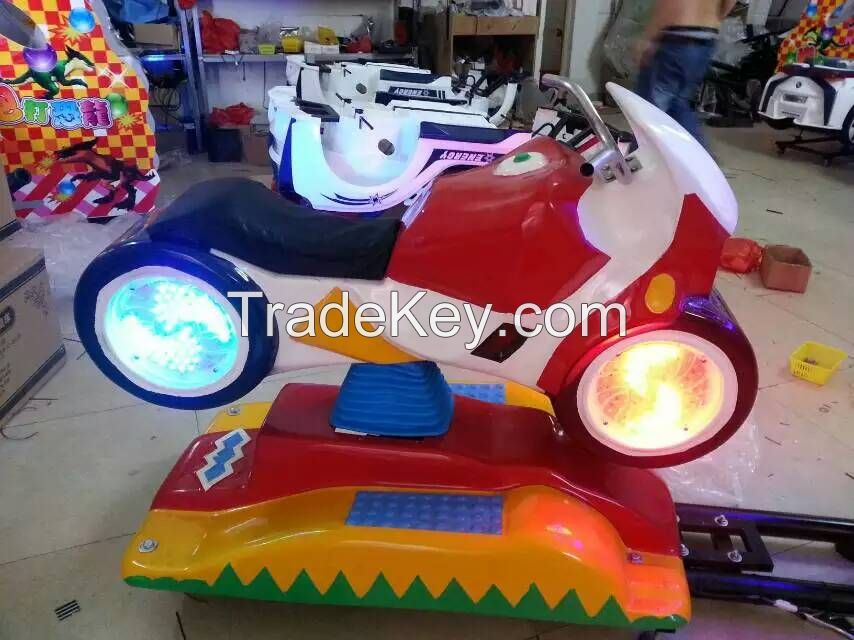 Newest Coin Operated 3D video swing machine kiddie ride machine