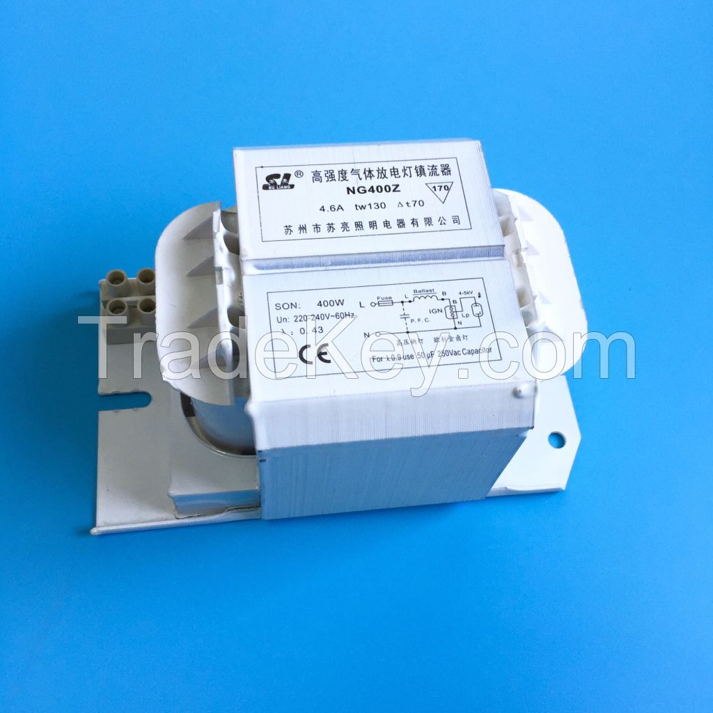 220v 50hz magnetic ballast 600w hps ballast