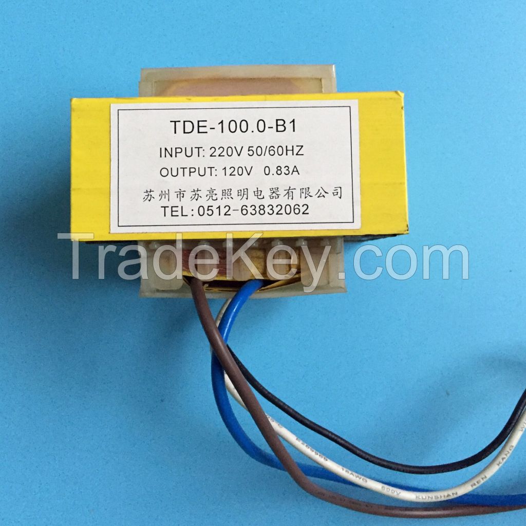 100w ei transformer dry type transformer220v