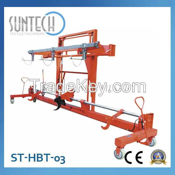 SUNTECH Hydraulic Warp Beam Lift Trolley with Harness Mounting Device