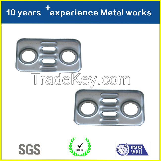 Metal Stamping Part Manufacturing Color Anodized Aluminum Sheet Parts