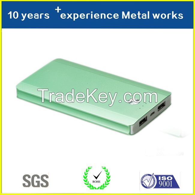 High Quality Factory Directly Supply Custom Metal Powerbank Cover