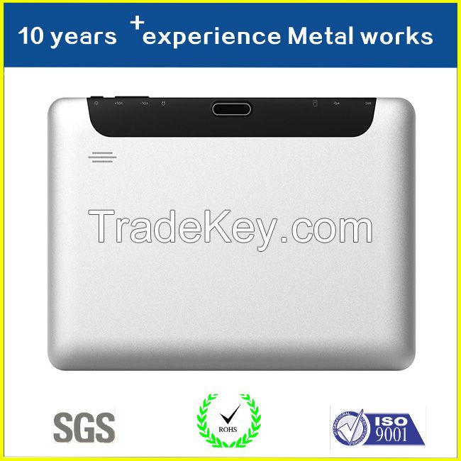 Metal Tablet PC Housing Manufacturing Color Anodized Aluminum Sheet Parts