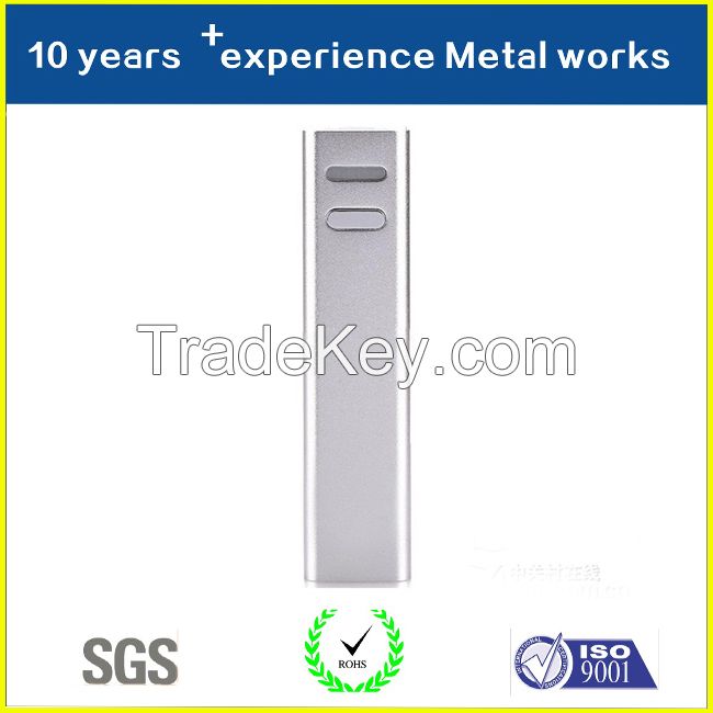 High Quality Factory Directly Supply Custom Metal Powerbank Cover