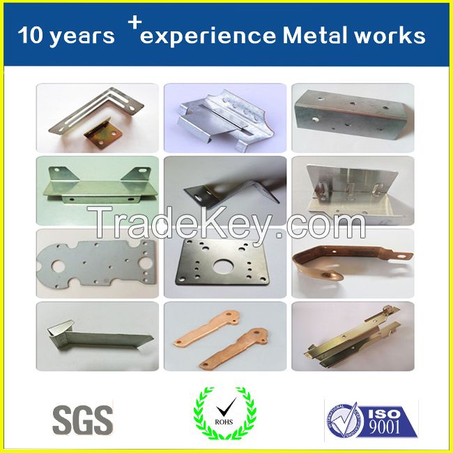 Metal Stamping Part Manufacturing Color Anodized Aluminum Sheet Parts