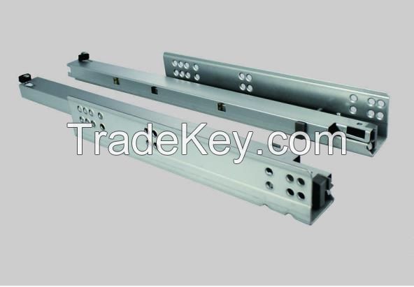 Soft-closing Concealed Full Extension Drawer Slide(With PVC Damping&atilde;Fixing Pin&atilde;Adjustable Screw )