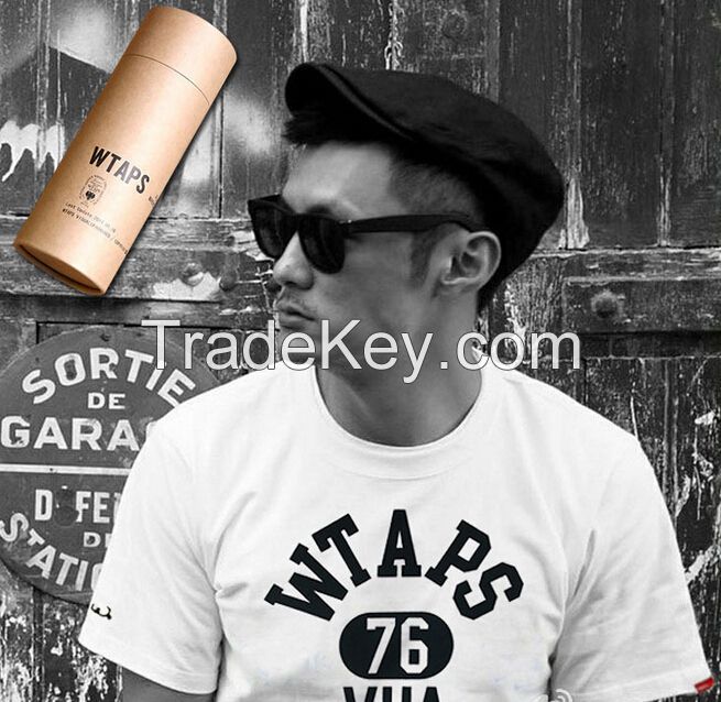 Factory cheap kraft paper t-shirt paper tube packaging