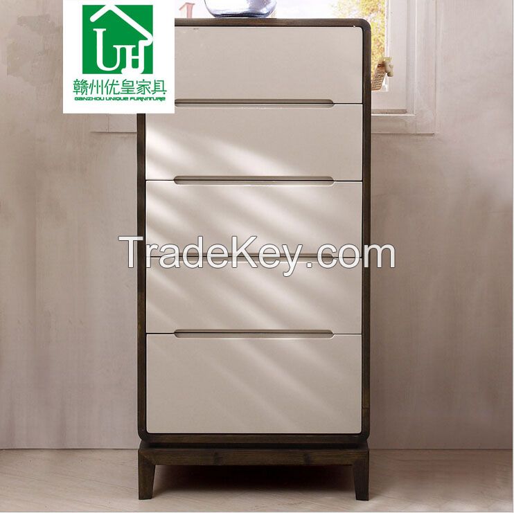 High Gloss 5 Drawers Modern Cabinets Cheap Price