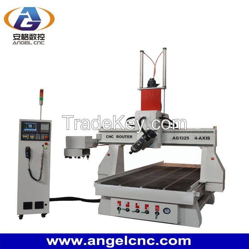 AG1325 4 Axis CNC Router Wood Engraving Machine