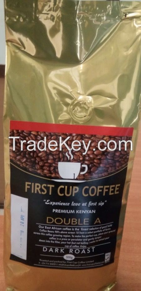 Green Kenyan Coffee Beans