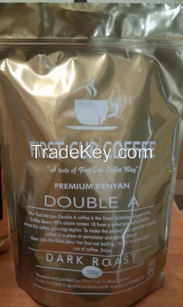 Green Kenyan Coffee Beans