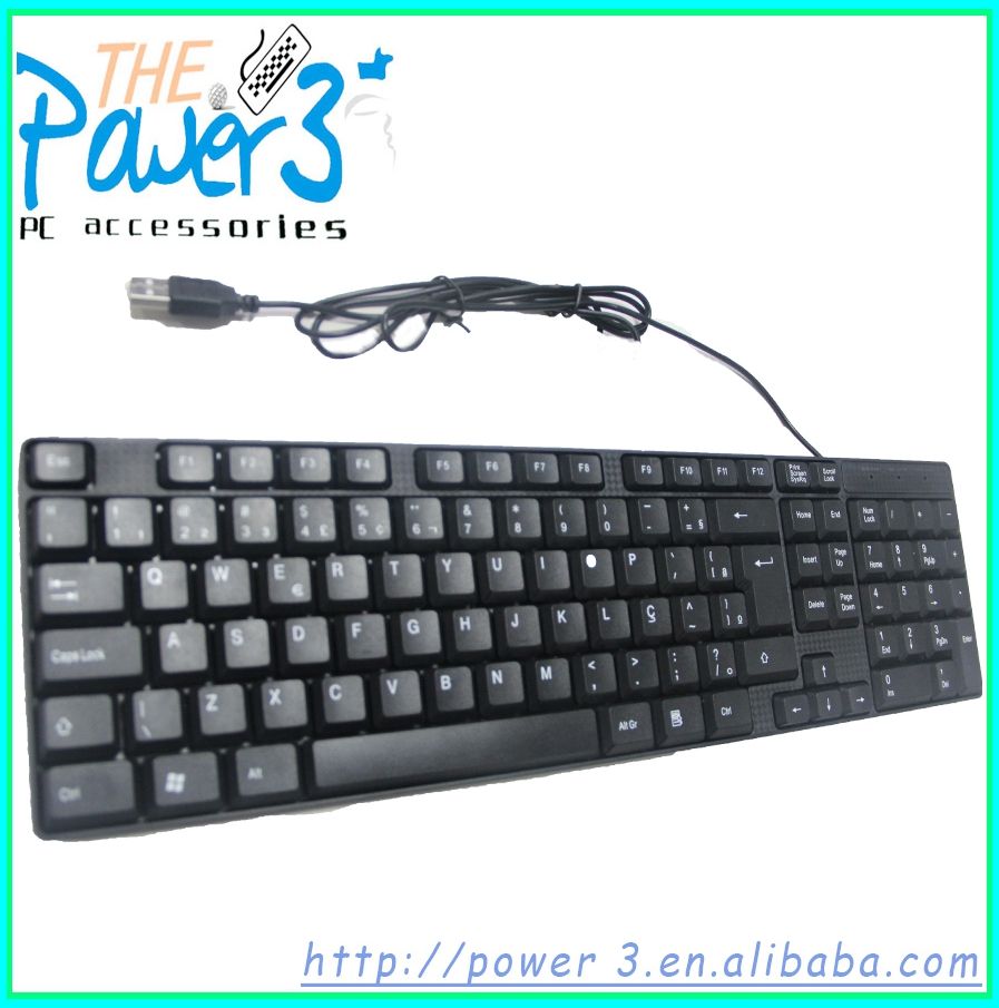 Shenzhen Classic Multimedia Gaming USB Keyboard With Competitive Price