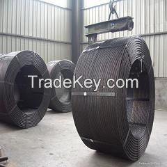 7wire ASTM A416 prestressing concrete steel strand wire 