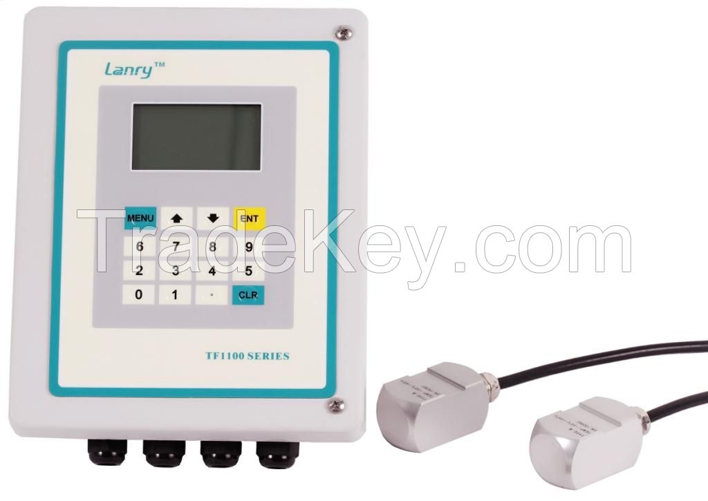 Wall-mounted Transit-time Ultrasonic Flowmeter