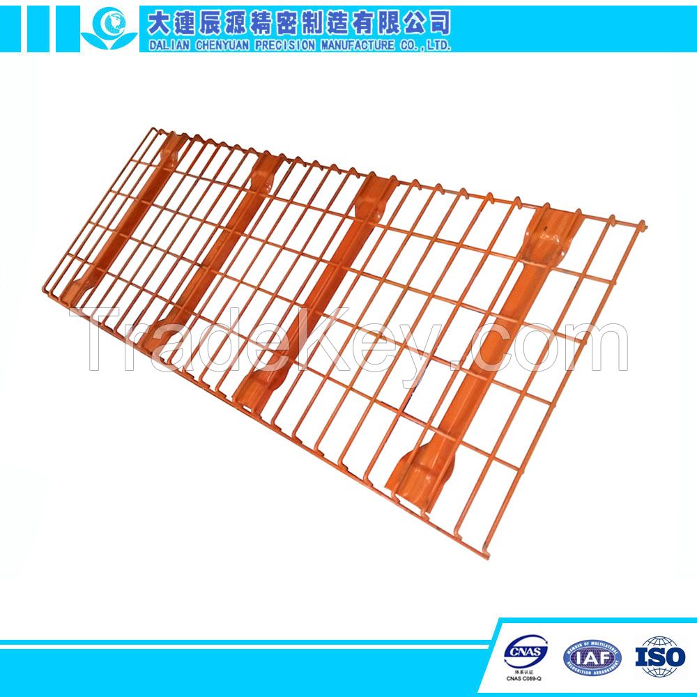 Industrial Warehouse use Pallet Rack Wire Mesh Decking Shelving