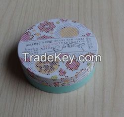 Aluminum Hair Wax/Cosmetic Cream Jar/Can with Screw Cap